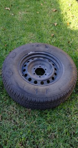 NEW SPARE TOYOTA 17" WHEEL WITH NEW BRIDGESTONE TIRE 265/70/17 FOR ANY 4RUNNER TACOMA TUNDRA SEQUOIA OR T-100 WITH 6LUGS 1989 TO 2024