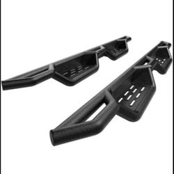 HD Ridez Drop Down Style Running Boards Side Step Rock Slider Compatible with Jeep Wrangler JL 18-22