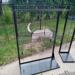 Store Fixtures & Metal Wire 5 Tier Shelves.  $15  Each