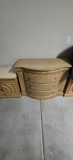 3-Piece Bedroom Set (Marble Tops) - $100 Bundle