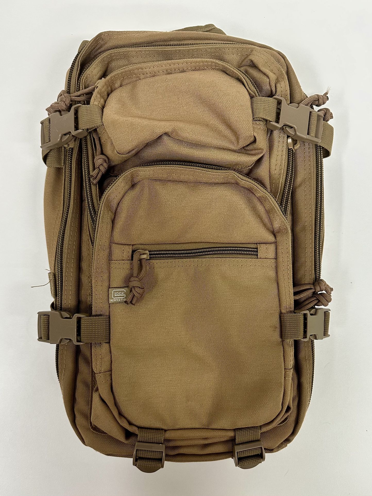 GLOCK Backpack Multi-Purpose/Range Bag with Holster - Coyote