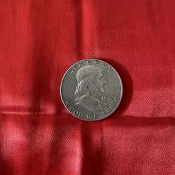 1962-D Franklin Half Dollar 90% Silver Coin