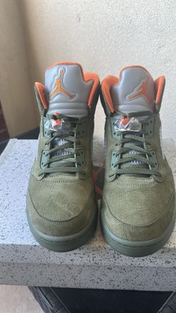 Jordan 5 olive excellent condition
