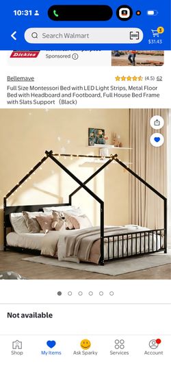 Kids full size house bed frame