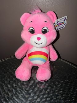 10” PINK CARE BEARS PLUSH TOY