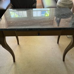 Marble Top Writing Desk