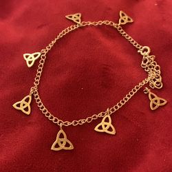 925 Trinity Celtic Knot Bracelet Anklet 