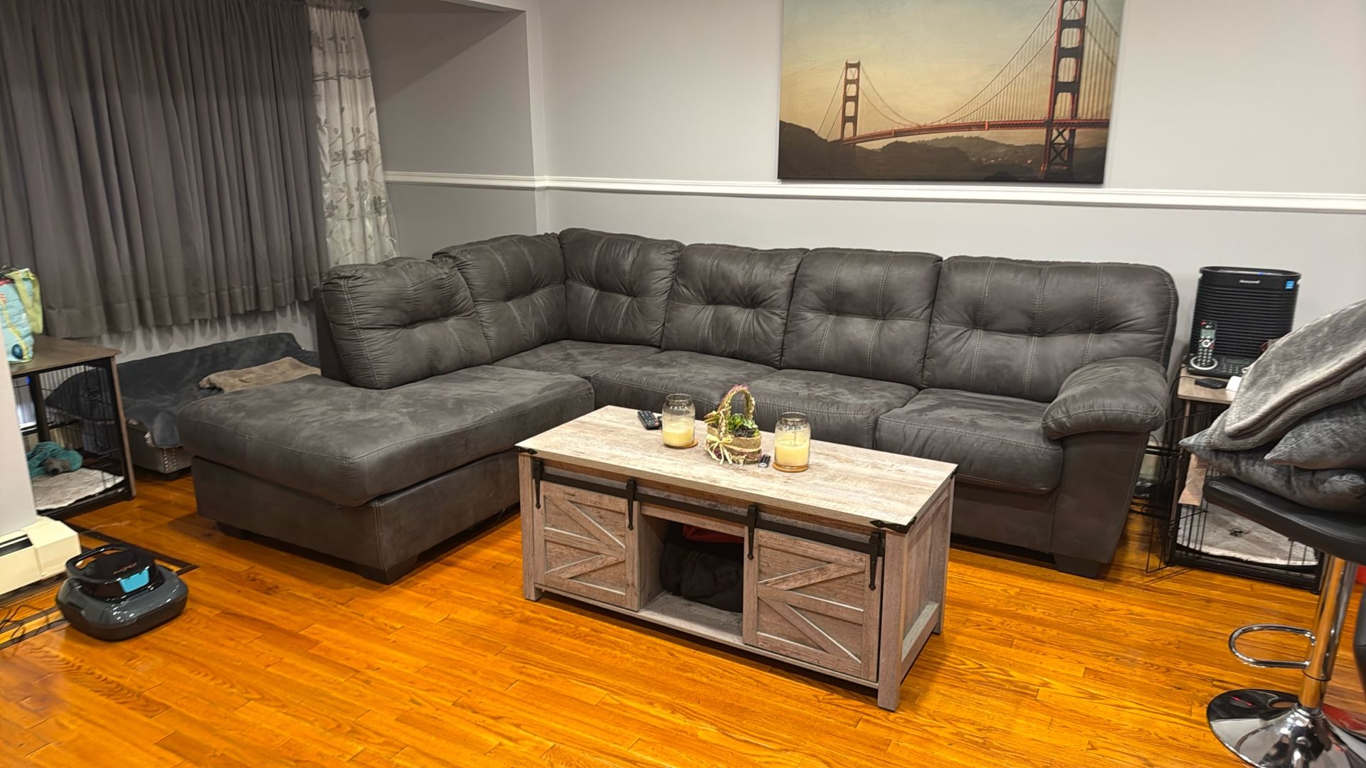 Section Grey Couch