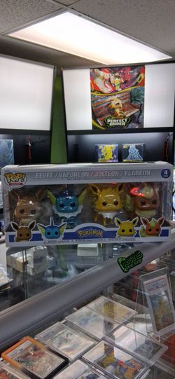 Funko Pop Pokemon Eevee Evolutions 4-Pack