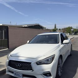 2016 Infinity Q50 • Red Sport 400 Sedan 4D