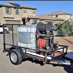 Pressure Washing Trailer + Surface Cleaner And Supplier  