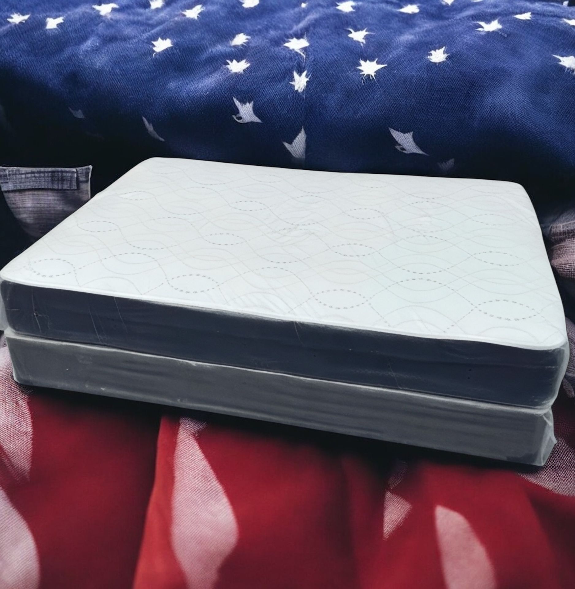 NEW Mattress Queen Size Regular With Box Spring // Offer 🚚