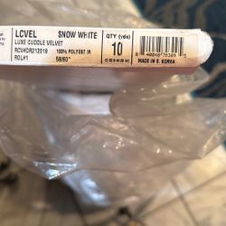 Luxe Cuddle Velvet Snow White 