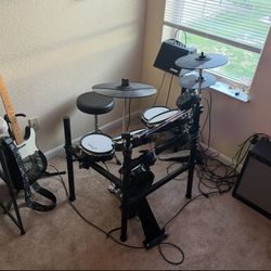 Electric Drum Set Plus Accessories 