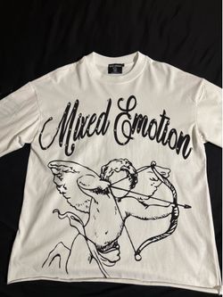 MIXED EMOTION RHINESTONE LONG SLEEVE