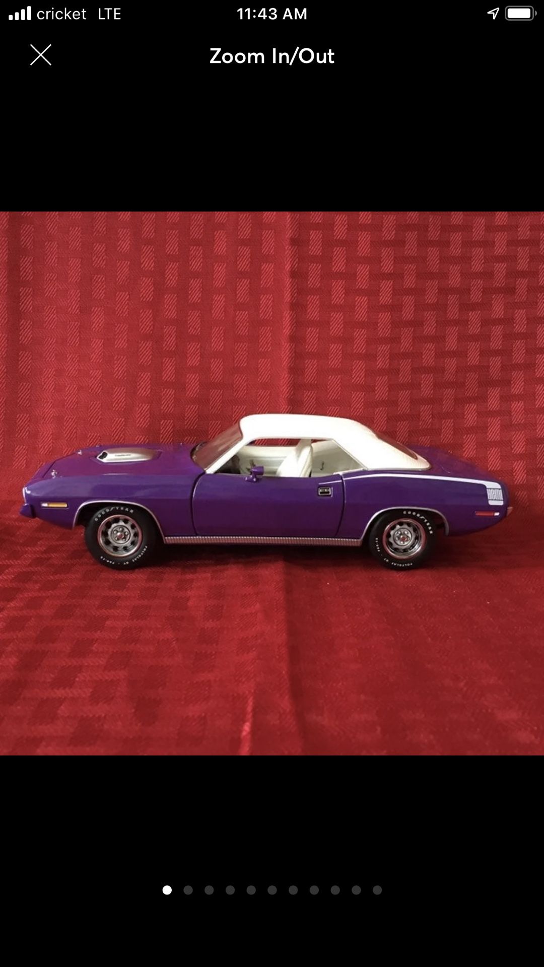 Franklin mint 1970 Plymouth