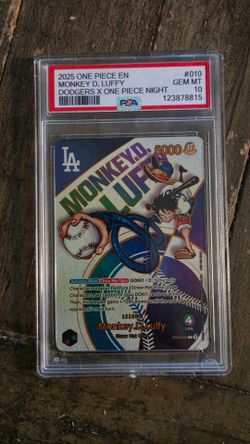 One piece dodgers card