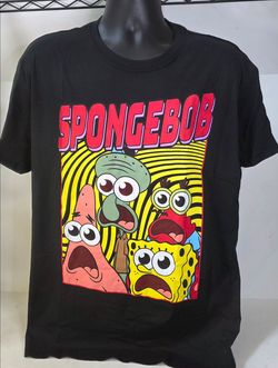 Nickelodeon SpongeBob Characters Graphic Tee Mens XL