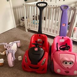 Kids Ride-On Toy Bundle – 4 Toys + Helmets