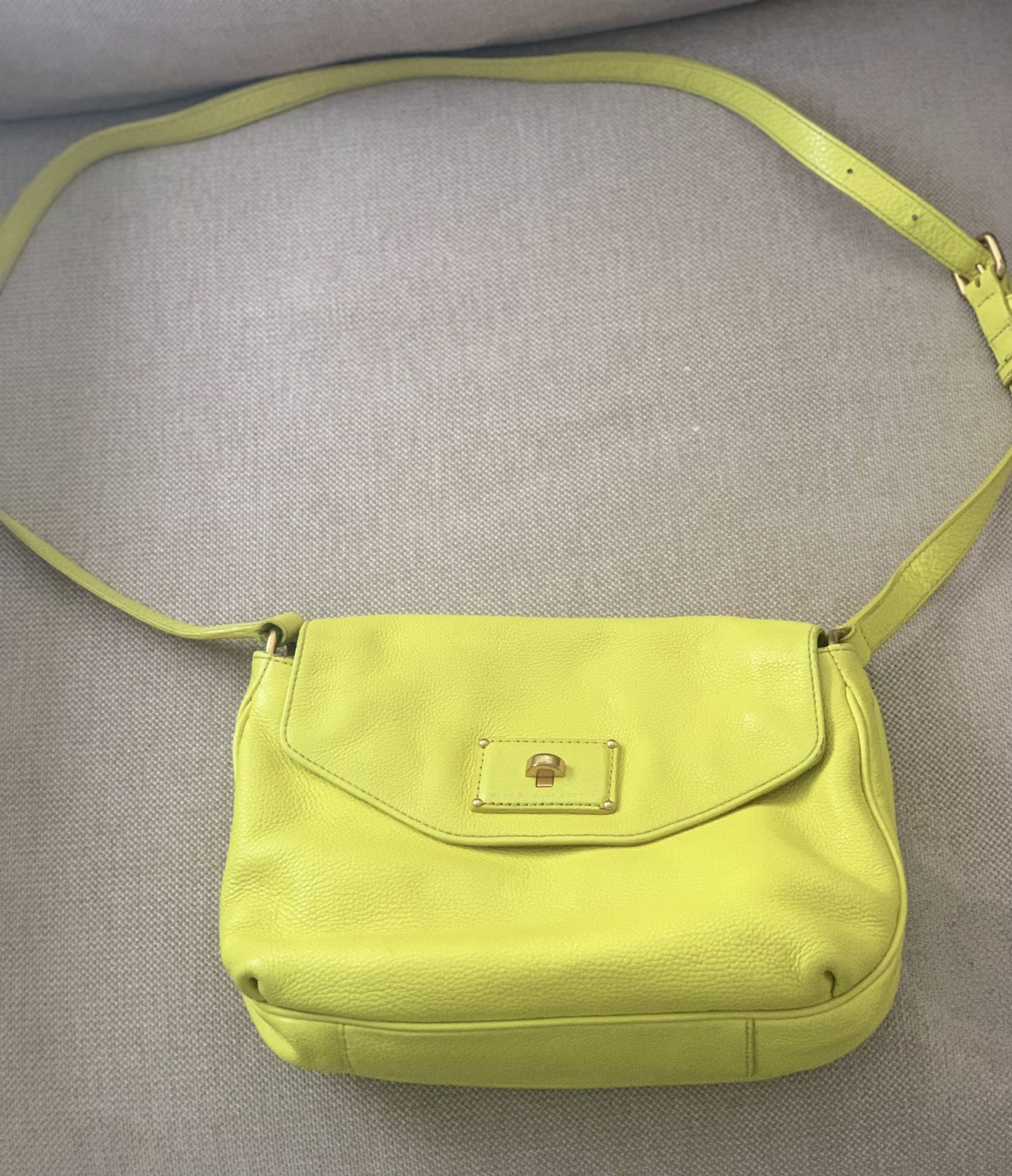 Marc By Marc Jacobs Neon Yellow Crossbody Bag