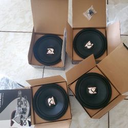 4 Rouge Audio RN8 300w Rms 8eodymium Midrange 
