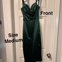 Emerald green Formal Dress 