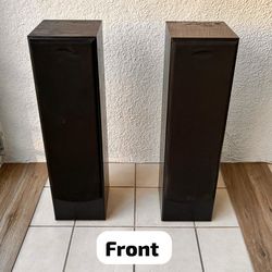 Tower Speakers 🔊 (Tested, Loud Sound, Works Great)