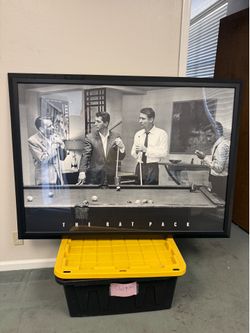 The Rat Pack framed picture 58”x42”