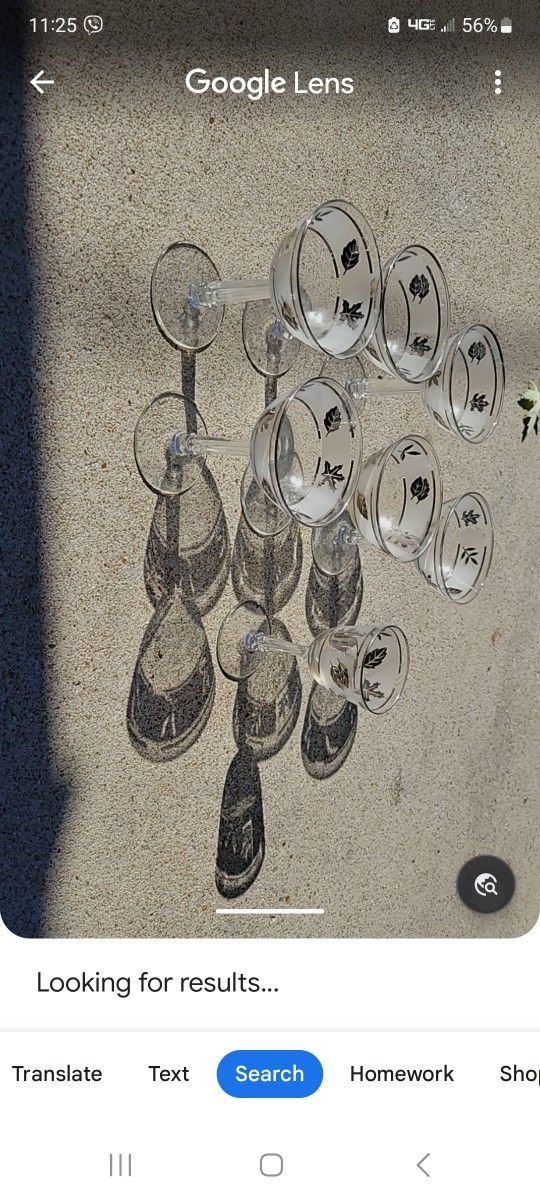 Vintage Glasses Set Of 8