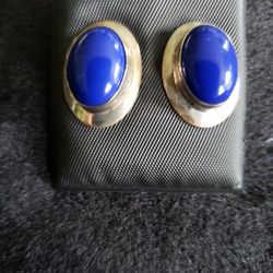 Navajo Earrings With Sterling Silver