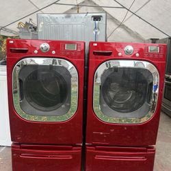 Lavadora LG Y Secadora LG De Gas 