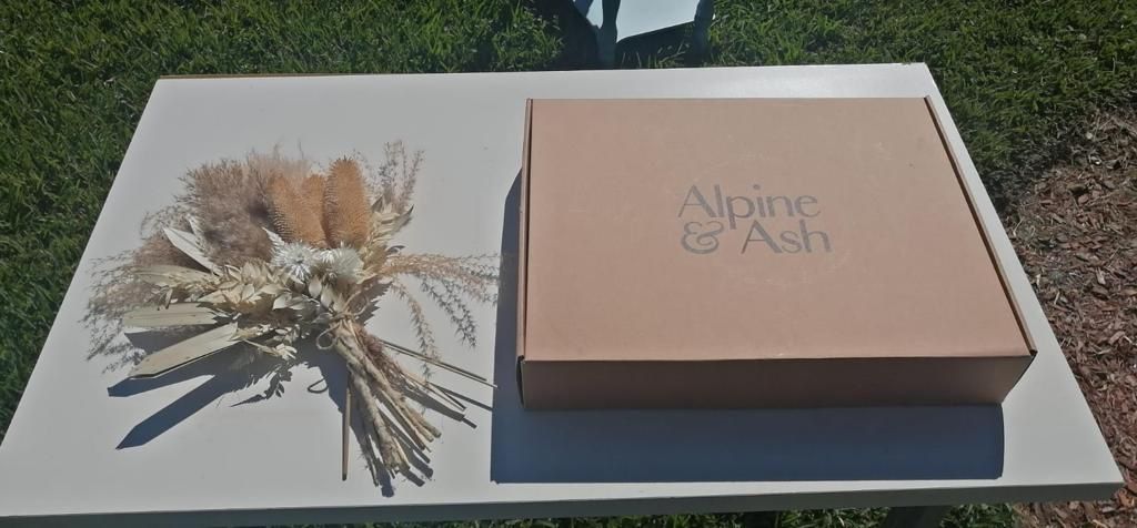 Pampas Grass Bouquet / Alpine & Ash
