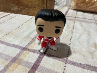 Red power ranger bobble head