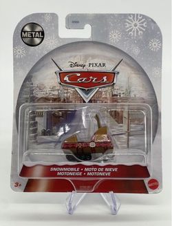 Pixar Cars snowmobile die-cast car