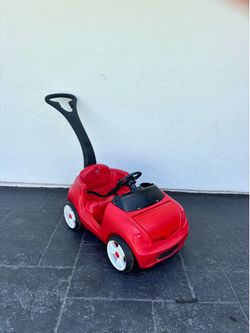 Red step 2 push car