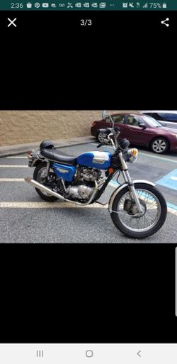 79 triumph t140 original in great condition