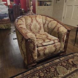 Vintage Fabric Chair 
