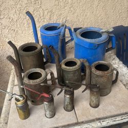 Vintage Oil Cans