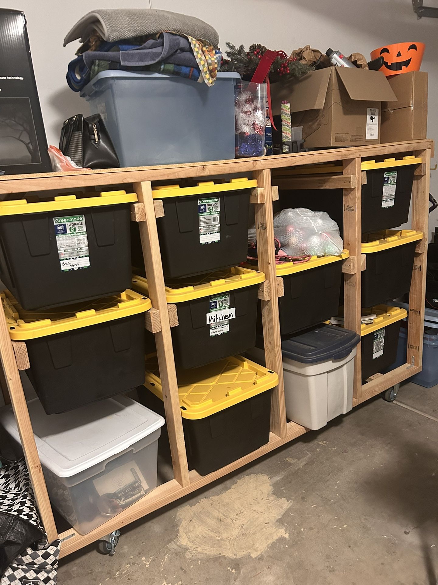 Storage Bin Organizer