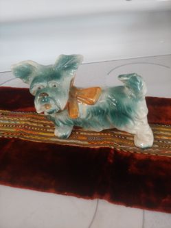 Signed Vintage Dog