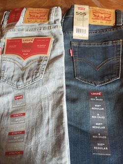 2 Boys Levi's regular fit size 8 NEW