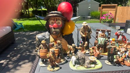 Emmett Kelly Jr figurine collection (23 pcs)