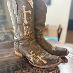 Circle G Western Boots 7 1/5
