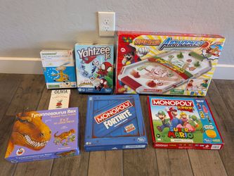 Board games $7 each