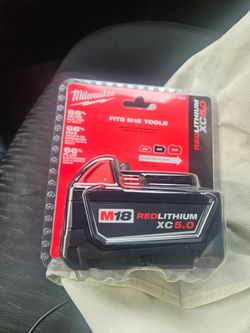 Milwaukee 5.0 M18 battery