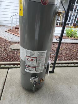Rheem 50 gallon gas water heater