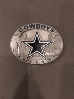 Dallas Cowboys Belt Buckle.