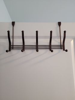 Dark Brown Over The Door Hooks