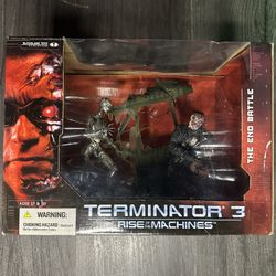 Vtg 2003 McFARLANE TOYS Terminator 3 Rise of the Machine The End Battle T-850
