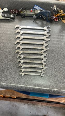 Bonney Wrenches 3/8-1inch Set